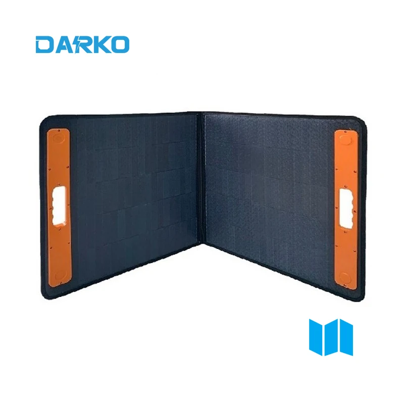 80 Watts Solar Panel Monocrystalline Work for RV Camping Home Boat Off-Grid Portable Solar Panel