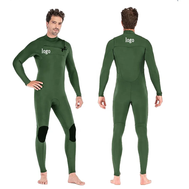 2023 Wetsuit Diving Wet Suit Surfing Mens Chest Zip Wetsuit Yamamoto 39 OEM Super Stretch Yamamoto Neoprene MAN Animal GBS