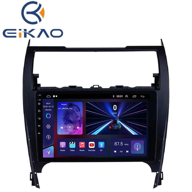 Автомагнитола Android10 RDS с зеркальным экраном для Toyota Camry версии 10 дюймов 2012 США Android 2DIN BT Wifi