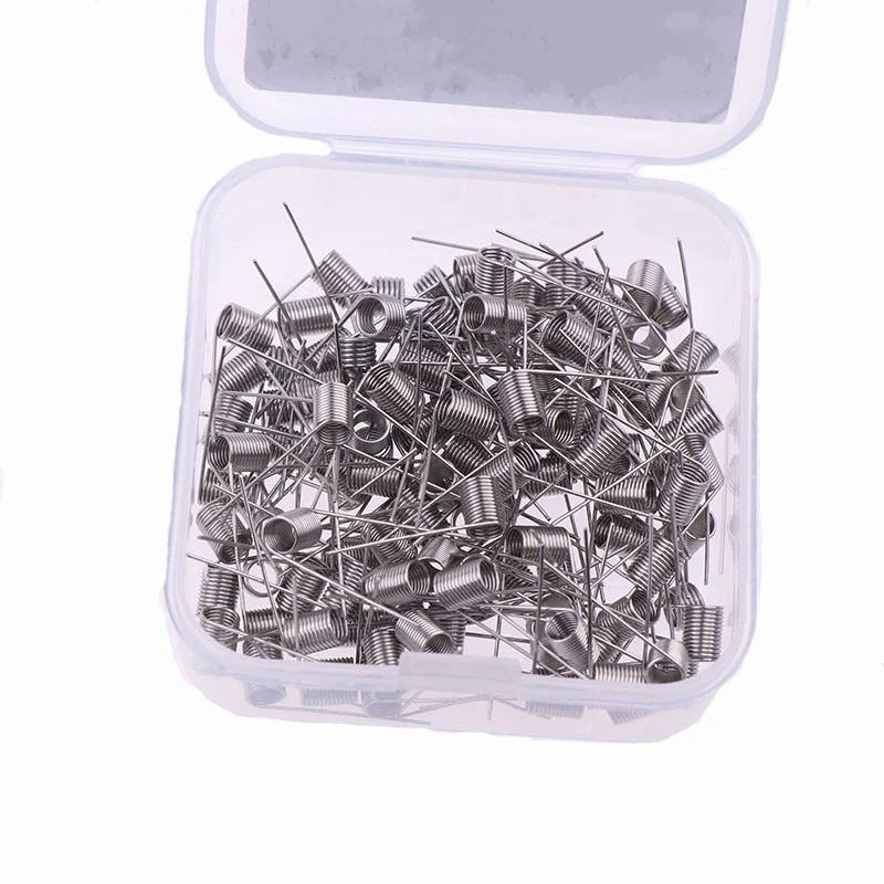 Prebuilt Coil NI80 Coils Vape DIY RDA Coil Clapton Heating wire for Ecigs