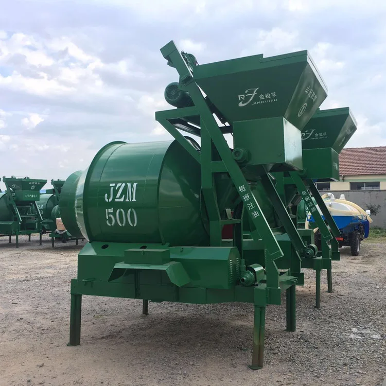 Мобильная Бетономешалка Jzm Series /Jzm350/Jzm500/Jzm750 Auto 350-1000 литровая