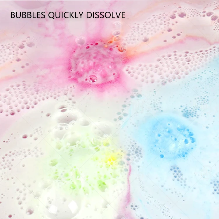 Wholesale Make Your Own Vegan Organic Salts Small Bath Beads Bar Confetti Gift Kit Set Mini Bath Bomb For Home Spa And Body Care