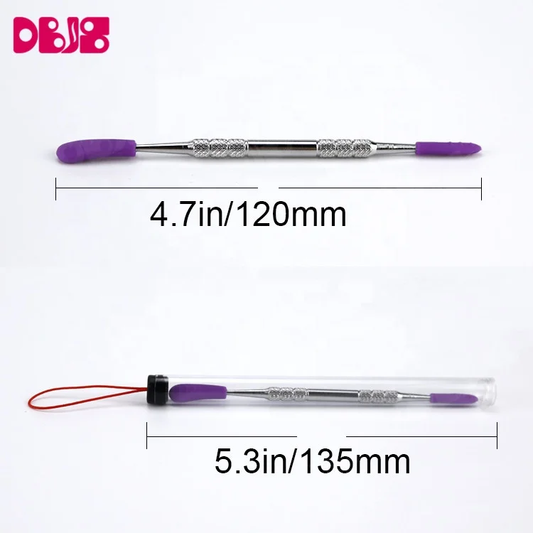 
Custom smoking accessories stainless steel wax dabber smoking pipe dabs tool 