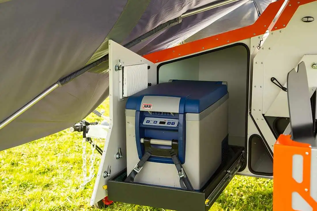 Factory Supply Small Lightweight Camper Accessories Travel Trailer Offroad with Bathroom and Kitchen for sale