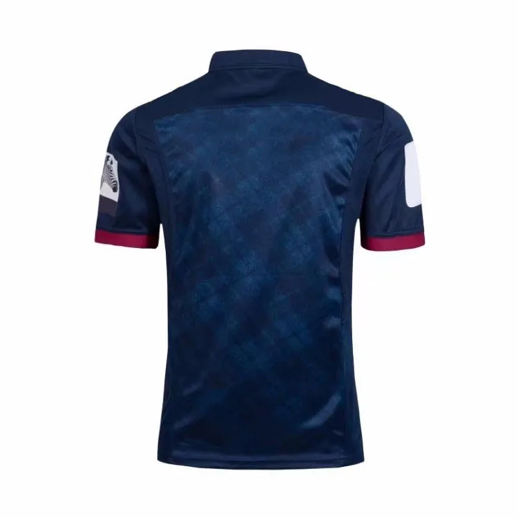 Polyester rugby polo shirt men practice tees