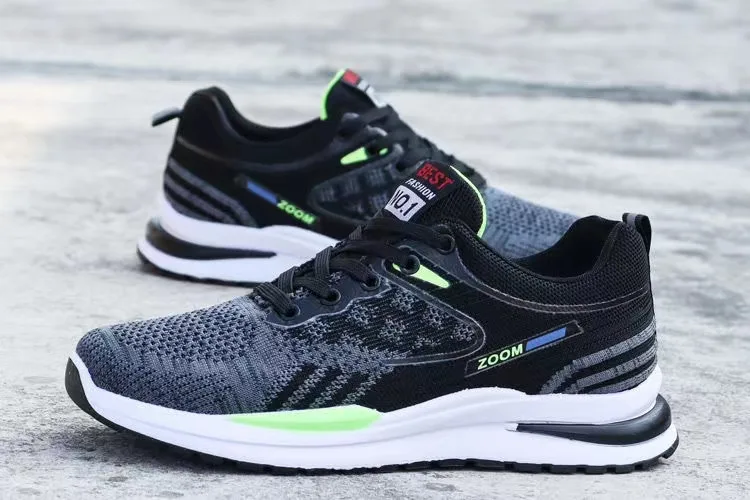 Wholesale semi shoes fly knit upper shoes capelladas para calzado sports shoes upper knitted upper material for sneakers upper