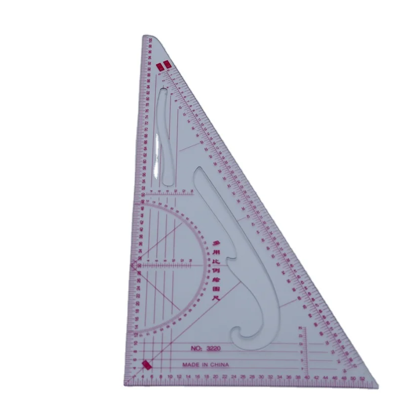 Professional Chinese supplier produces multi function ruler hand made board garment cutting grading tailoring tool