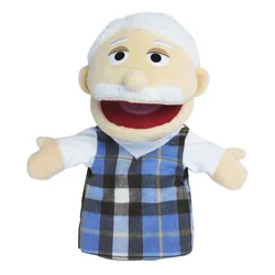 Family Members Soft Plush Hand Puppets human for kids Storytelling Preschool Role Play Human Hand Puppet