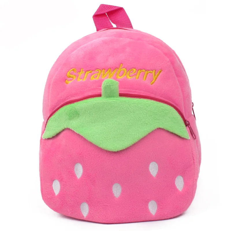 Children's Breathable Cute Cartoon Anime School Backpack Kids Plush Comfortable Printed Backpack
