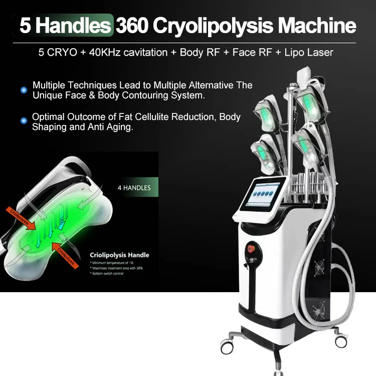 360 angle surrounding cryolipolysis slimming machine home use cryotherapy machine cryolipolysis slimming machine