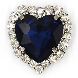 Gems Loose Bulk Rhinestones Accessories Wholesales High Quality Delicate Flat Back Crystal Acrylics Jewelry Resin Heart Shape