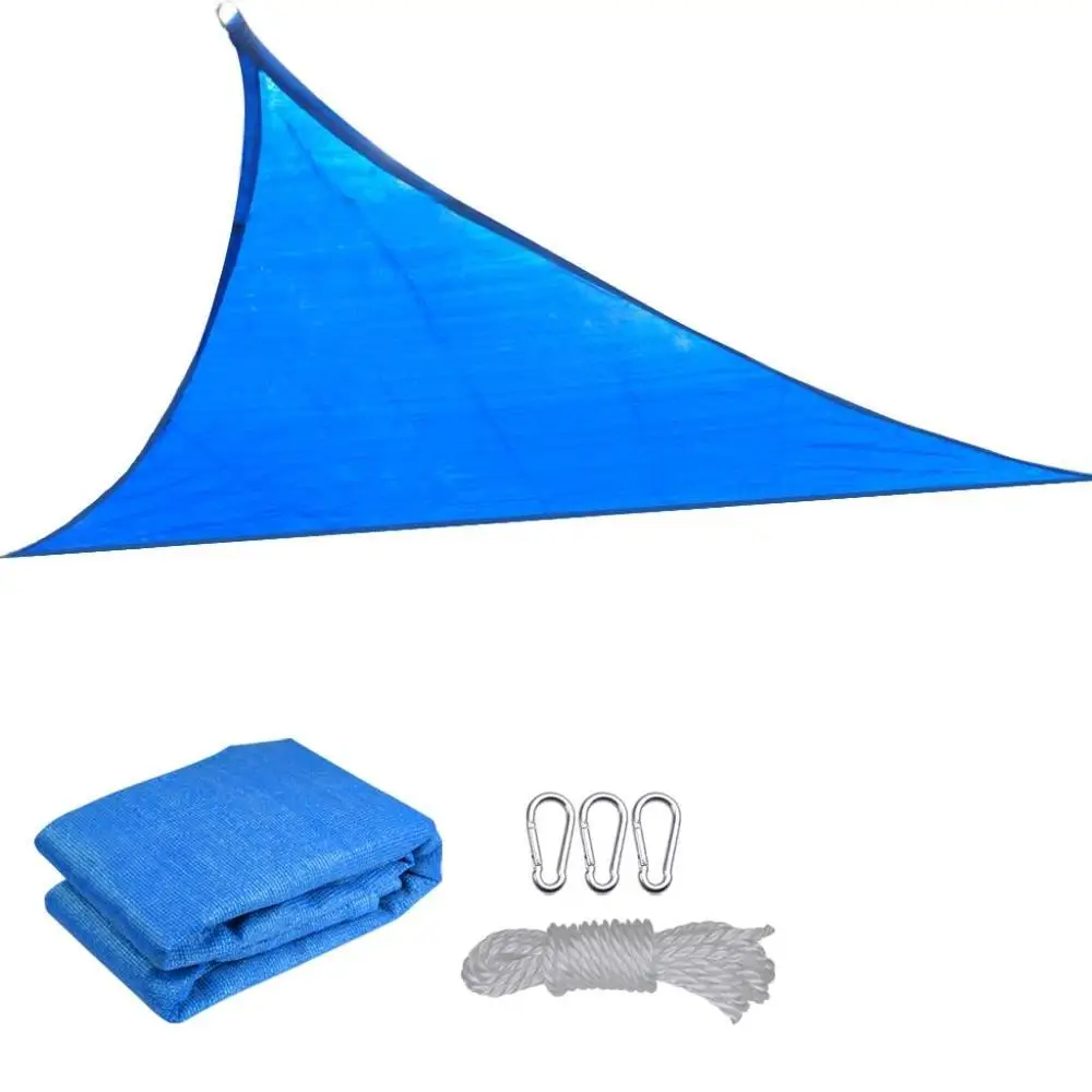 Lightweight  Nylon Camping Hammock Rain Fly  Triangle Tent Tarp / Beach Sun Shade Shelter