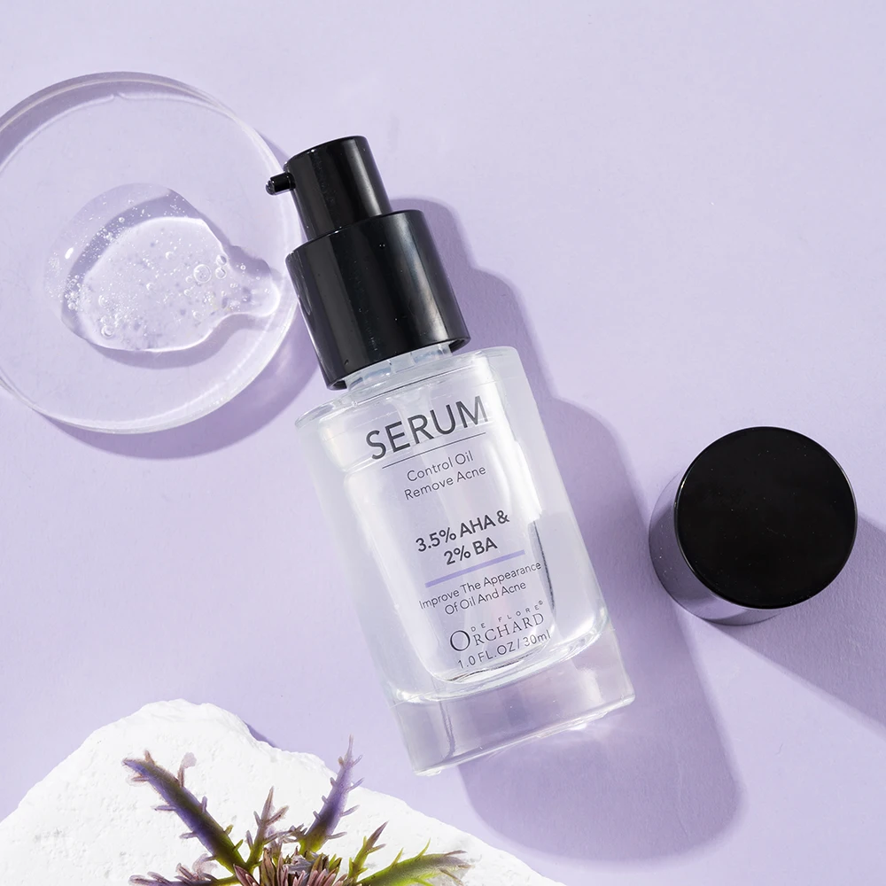 Оптовая продажа очищает поры лица и улучшает внешний вид масла и прыщей 3.5% AHA & 2% BA сыворотки