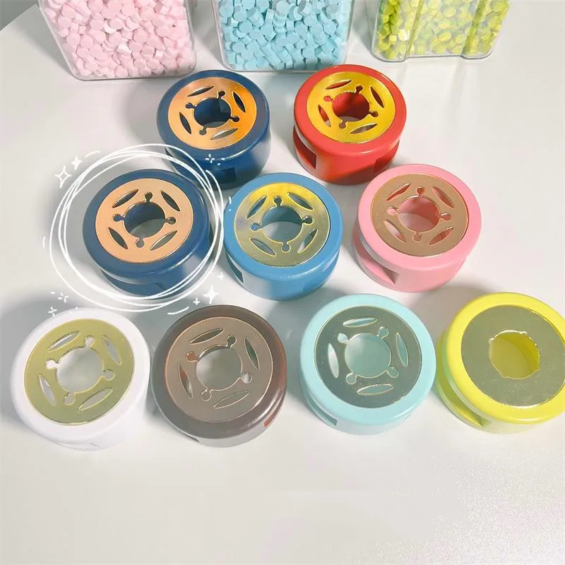 HUAMING high quality magic DIY candle making kit art candle creative wedding invitations colorful DIY fire paint wax stamp set