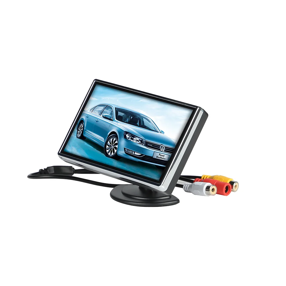 Wholesale price 3.5 Inch TFT LCD 480*272 Screen Car Lcd Monitor Headrest Car Dvd with Cable