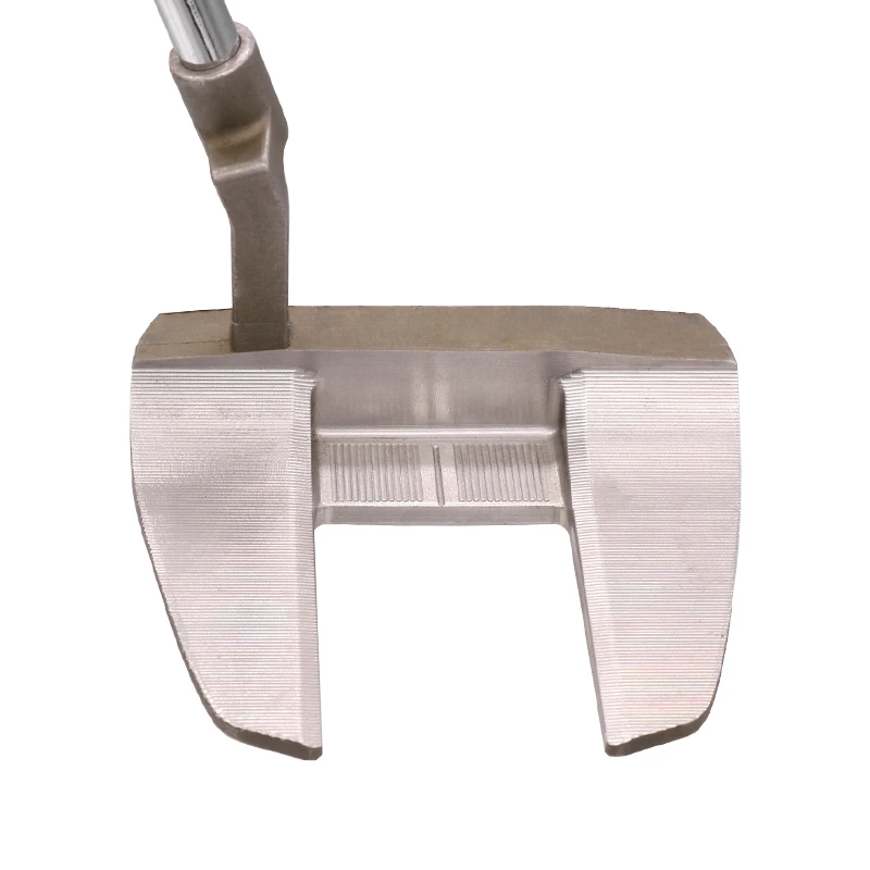 Factory Price Golf Club Custom Logo Alloy Zinc Milled Face Mallet Golf Putter OEM Casting Golf Club Putter
