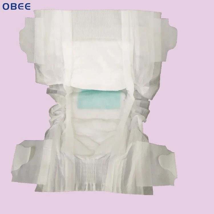 Manufacturer Premium Quality of Disposable Baby Diapers  in bales with  magic Hook or Tape for OEM /Private Label