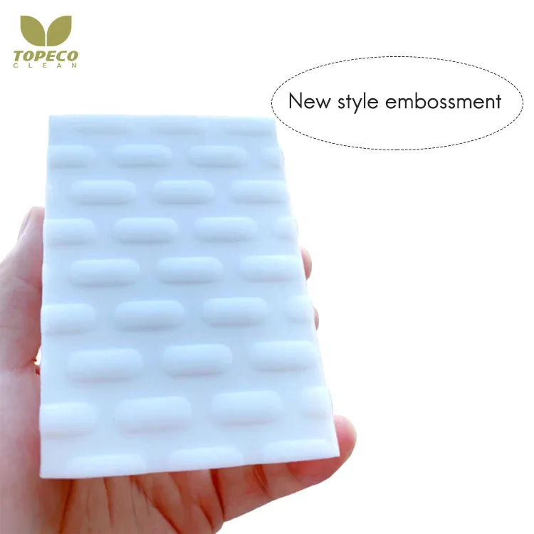 Topeco Home Use Necessities Products Cleaning Daily Need High Density Magic Melamine Sponge