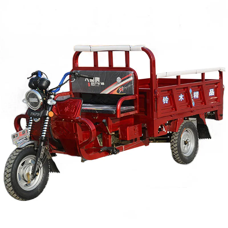 Hot  Motor Tricycle Manufacturers Open Motorized Tricycle Petrol Cargo Gasoline Tricycle for Adults