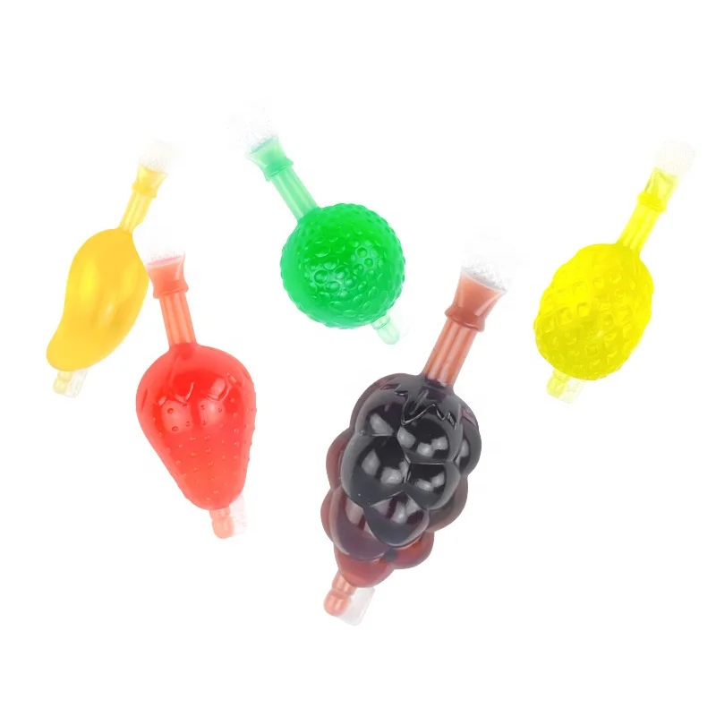 China Gelee Colorful Cute Fruit Shape Thach Yummy Juice Fruity Jello Grape Mini Jelly Candy In Jar