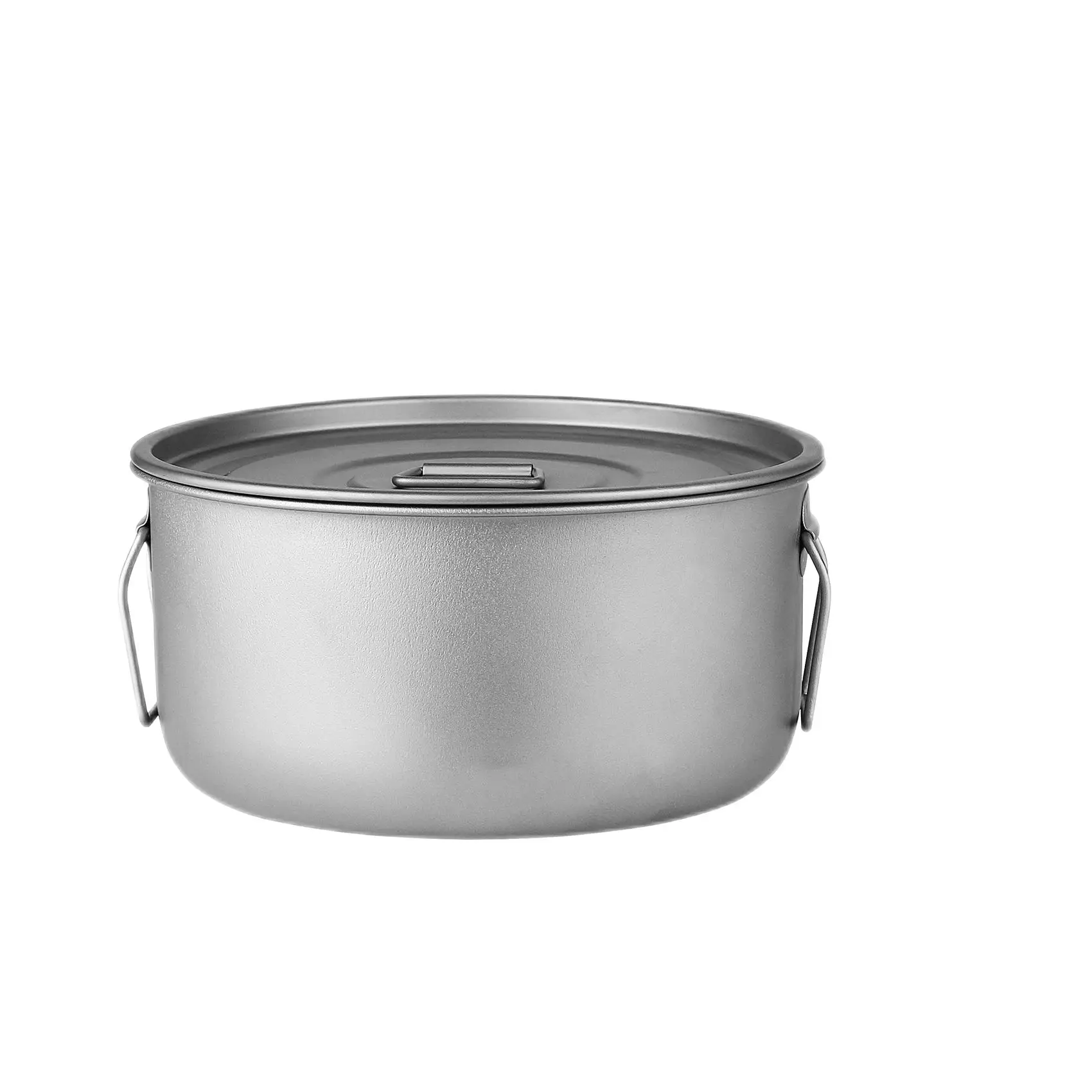Outdoor Portable Pure Titanium Pan Titanium Non-stick Frying Pan For Camping