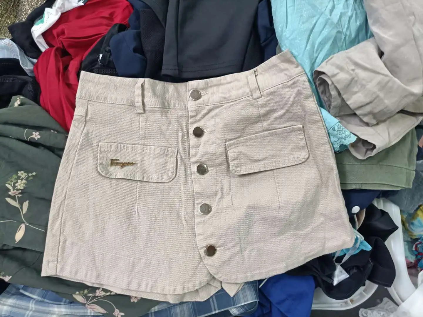 Wankai Apparel Manufacture Second Hand Clothing Mixed Bales, A Grade Used Clothes Women Abayah 10 Kg