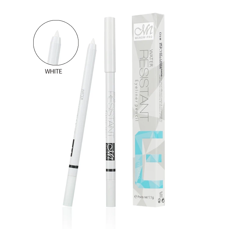 MENOW waterproof makeup long lasting white eyeliner pencil eyeliner waterproof