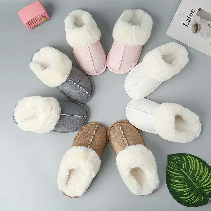 Winter Popular Hot Selling Home Indoor and Outdoor Keep Warm Cotton Slippers S106
