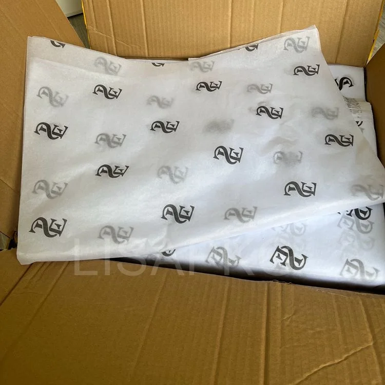 wrapping tissue paper with logo