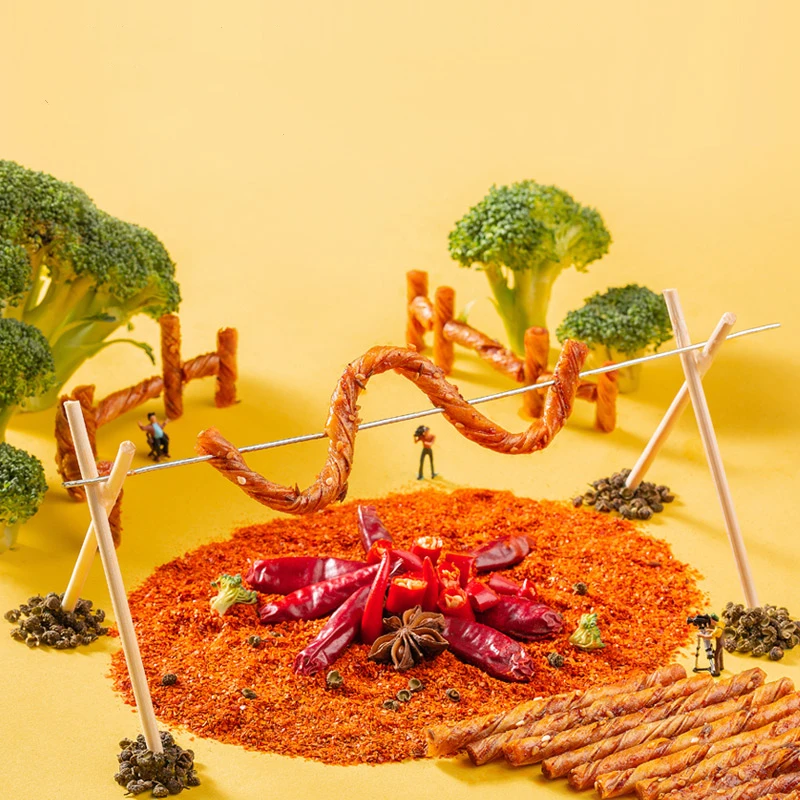 
Genji Food Hot selling chili wholesale food soy products spicy snacks 