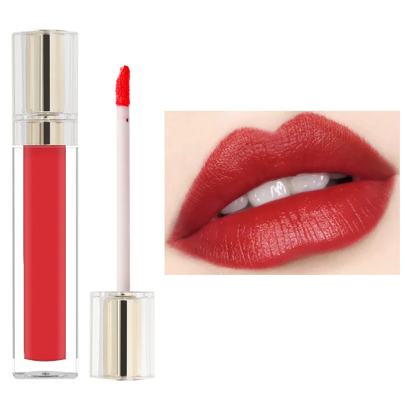 Plant-Based Custom Private Label Moisturizing Lip Gloss High Shine Pearlcent Shimmer Acrylic Matte Lip Gloss