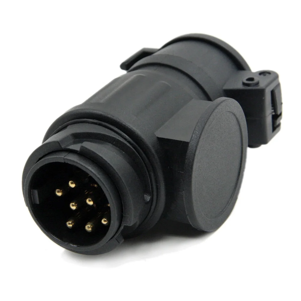  12V RV Plug грузовик прицеп адаптер Разъем 7P небольшие круглые пластиковые розетки