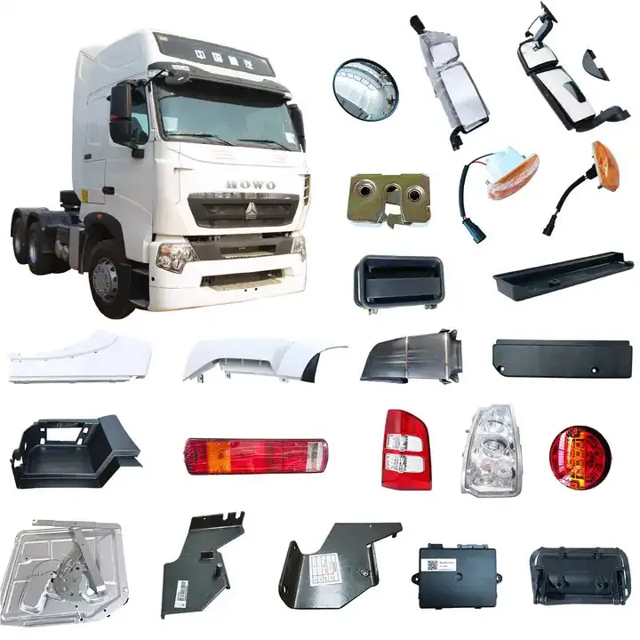 Sinotruk Howo A7 Sitrak Tipper Tractor Trailer Truck Weichai Engine/Transmission/Gearbox/Axle/Cabin Parts With Low Price