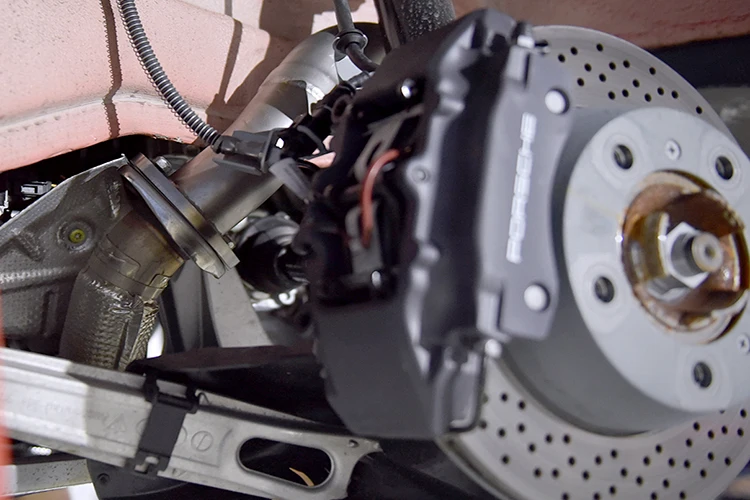 Full Set Carbon Fiber Exhaust Tips Air Valvetronic Muffler Exhaust 997 For Porsche 996 Exhaust