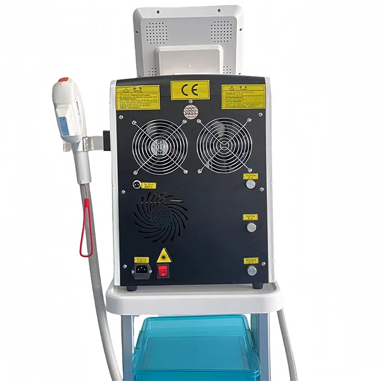 Multi wavelength for beauty clinics sapphire ipl epilator ice electrolysis hair removal shr filter best beauty machine