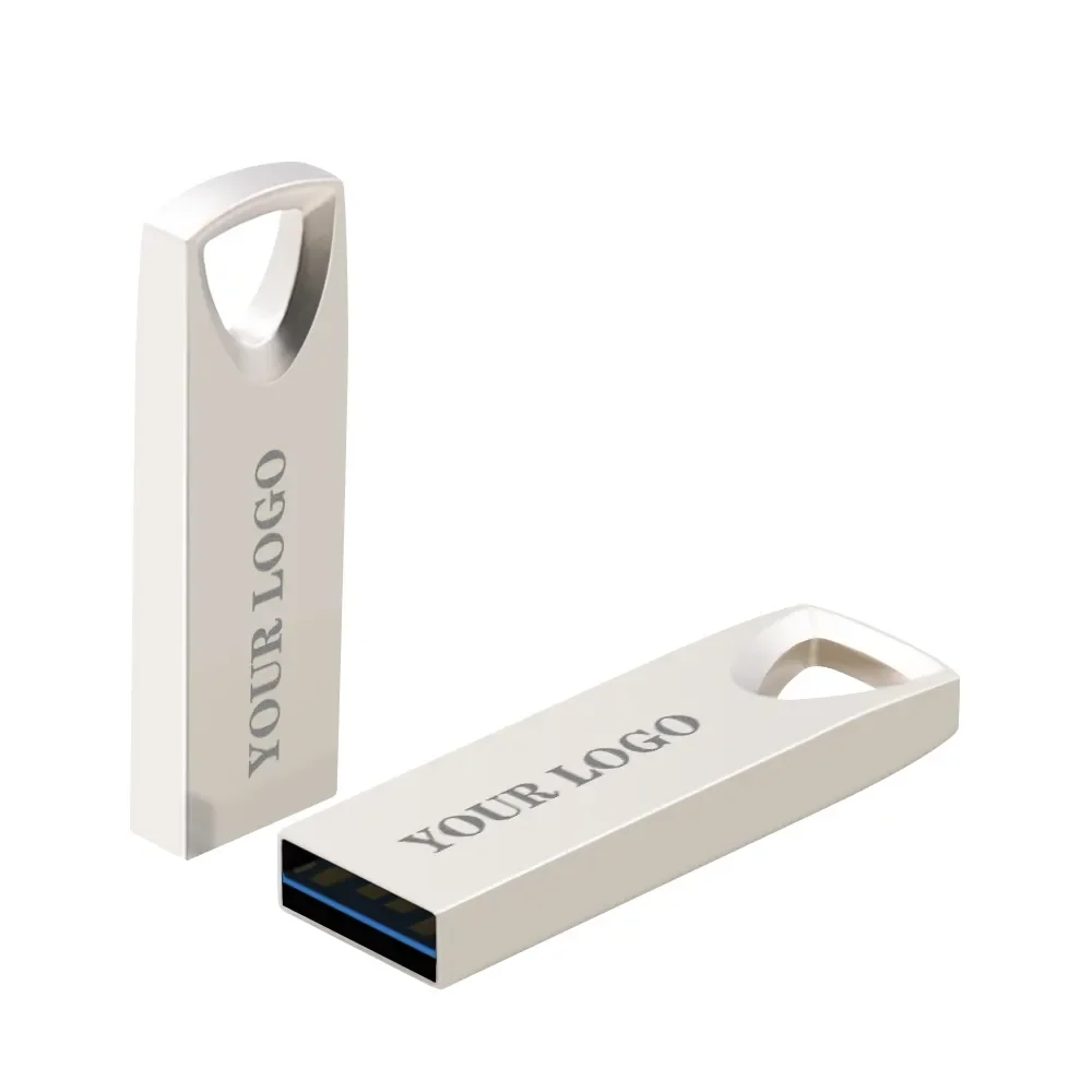 Wholesale Custom Metal Mini USB Stick 1/2/4/8/16/32/64/128GB Flash Drives 64 Gig USB Sticks New Memory Great Gift Idea