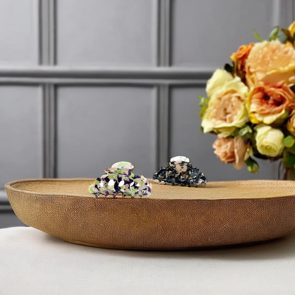 Hollow Out Hair Claw Clip Korean Multicolor Acetate Large Claw Hair Clip