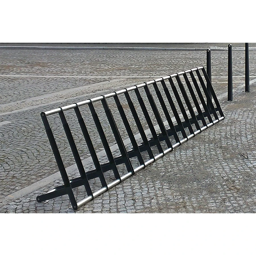 Multiple Bike Parking Community Outdoor Bike Rack Parking 5 Place Bicycle Storage Rack