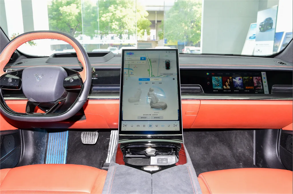 Nezha S 2022 pure electric 650km four-drive Yaoshi version TAXI