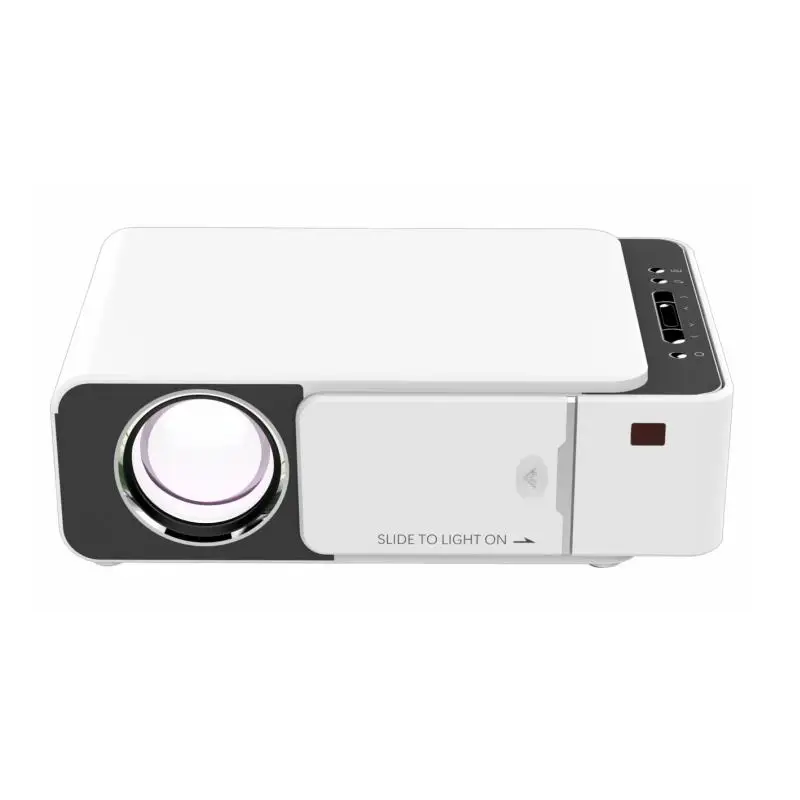 
Factory Price T6 Projector Mini Data Show Tablet Laptop Show Portable Phone Projector Mobile Digital 5000 Lumens CE RoHS FCC 