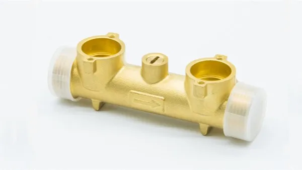 SIERJIA By Brass Can OEM ODM Brass Fitting For Ultrasonic Heat Meter Body