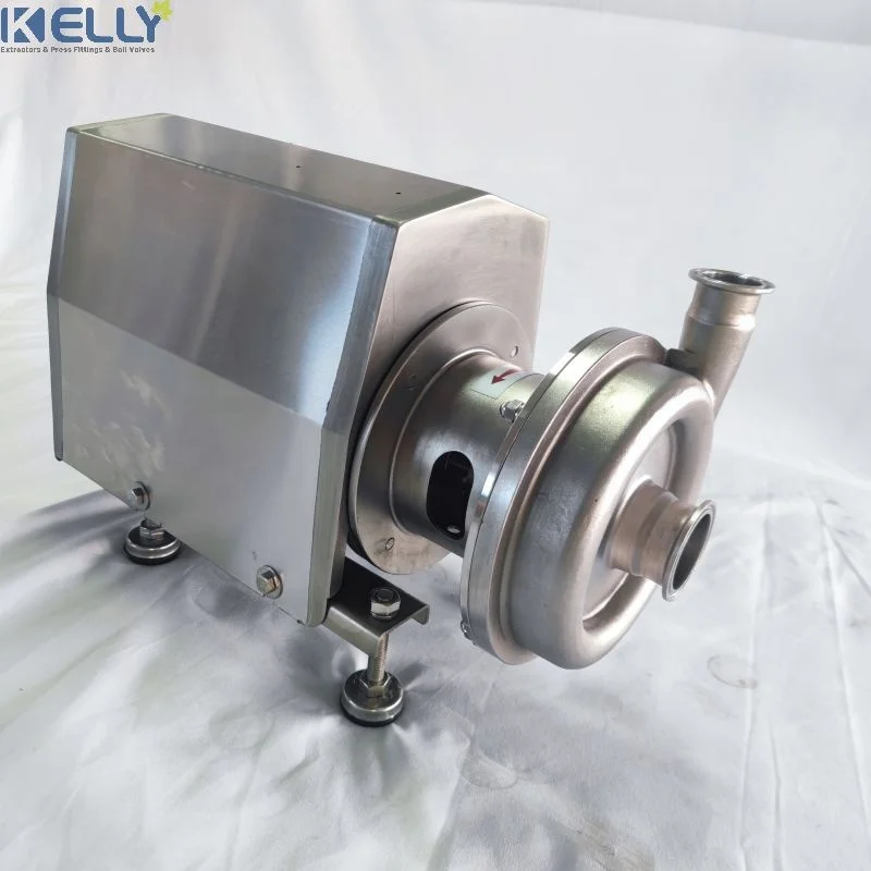 Wenzhou Factory SS304/316 sanitary milk/beer pump stainless steel centrifugal pump ABB motor