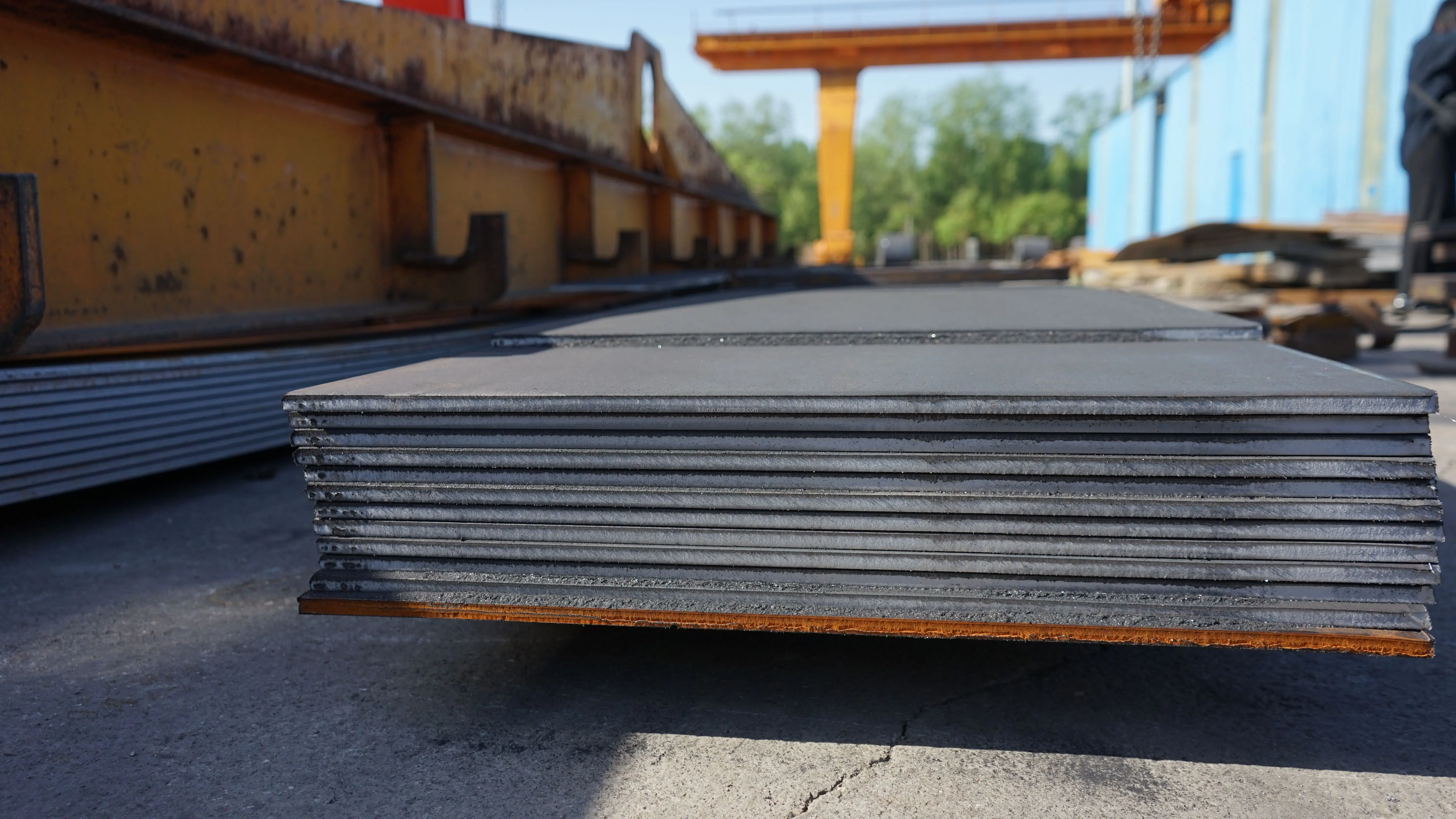 Горячекатаный лист из углеродистой стали ASTM A36 Q235 SS400 5 мм 6 стальной