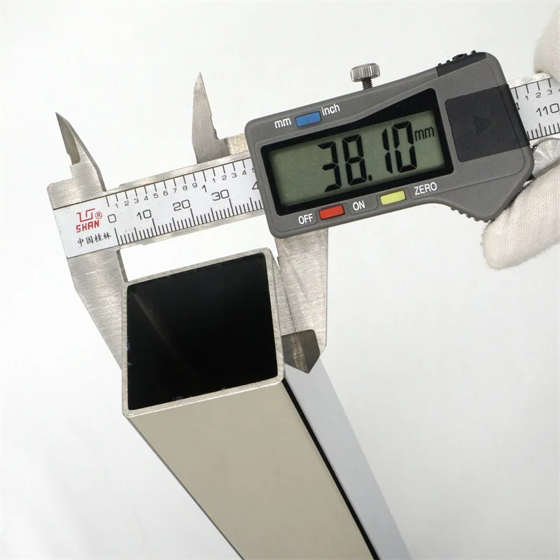 Vinmay Hotsales Decorative  Stainless Steel Square  Tubing Mirror Finish 304 316 Stainless Steel Pipe