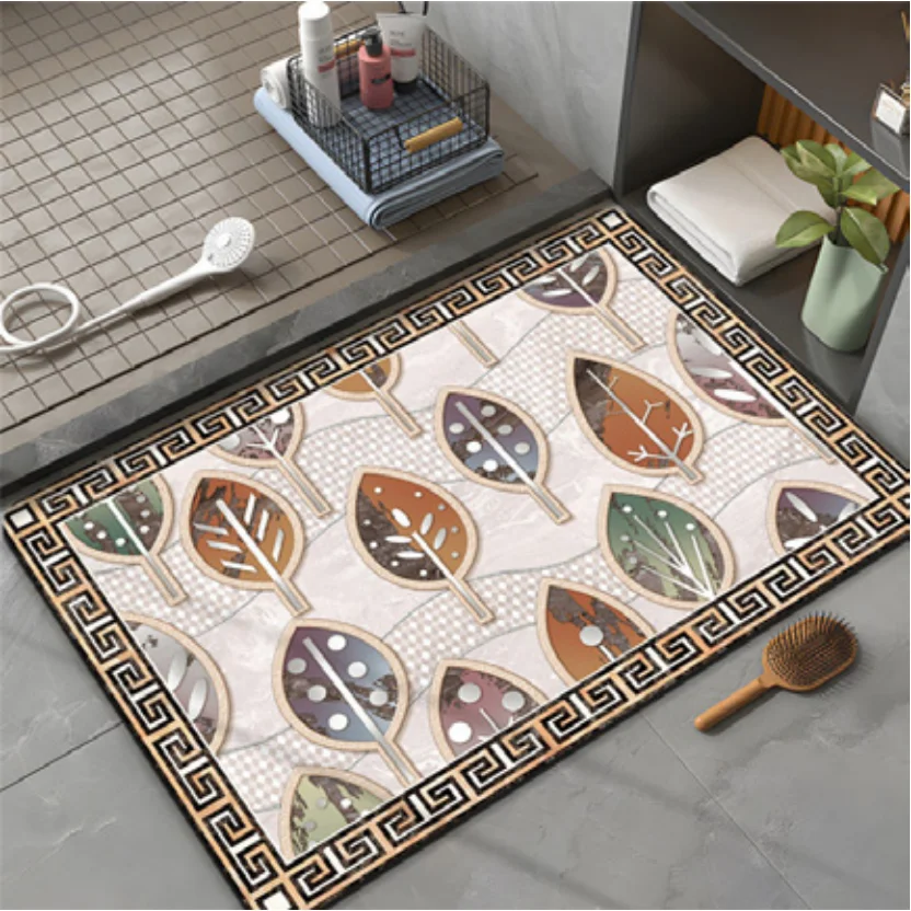 Wholesale diatomite bathroom door mat