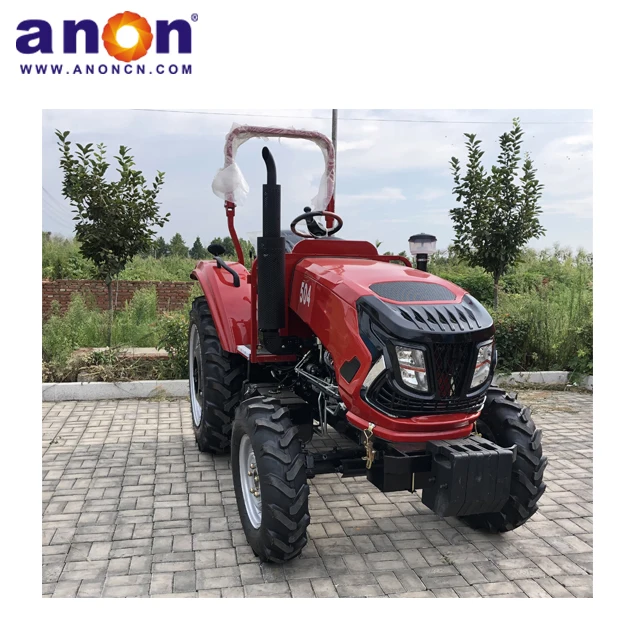 ANON High Quality Used Tractors 50hp 4wd Farming Machinery tractors for farming