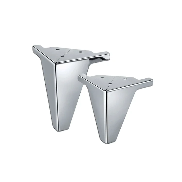 Chrome metal furniture sofa feet ,stainless steel leg KSL8519