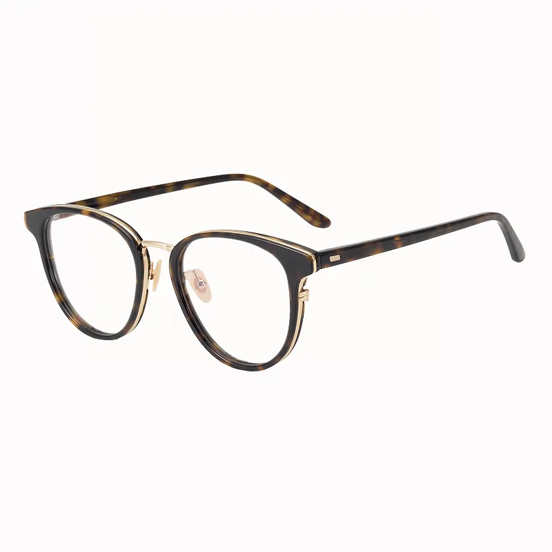 2020 New Factory Direct spot products can be changed brand plate titanium metal glasses frame