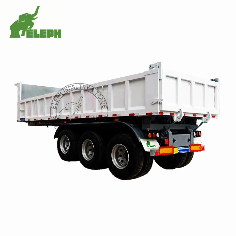 3 Axle 25m3 Dumps Tipper Semi Trailer for sale