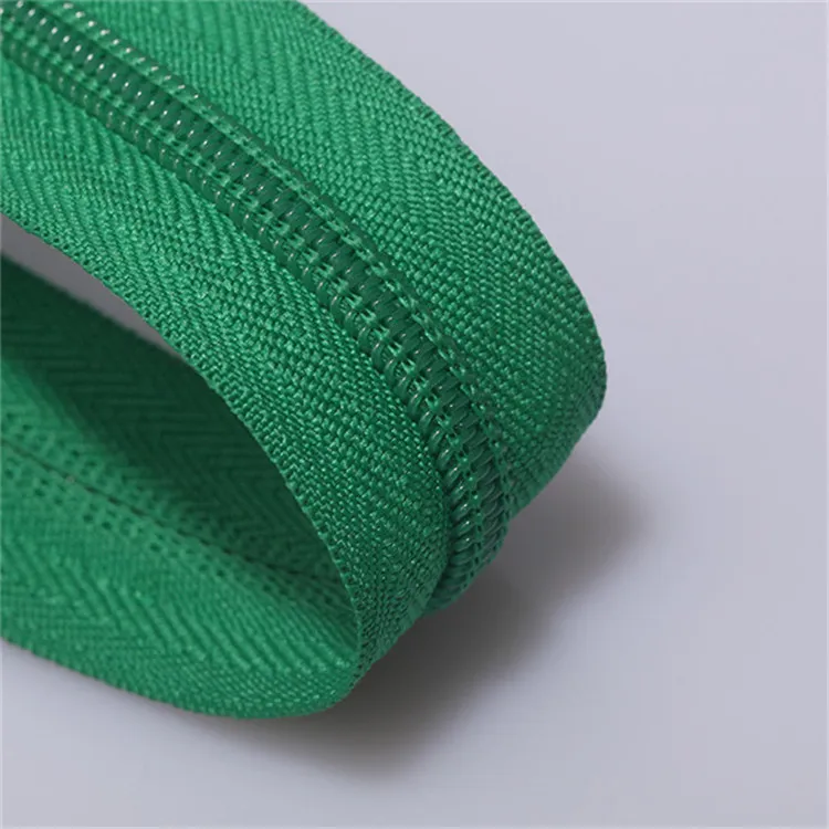 Высококачественные нейлоновые рулоны на молнии с длинной цепочкой № 3 5 8 10